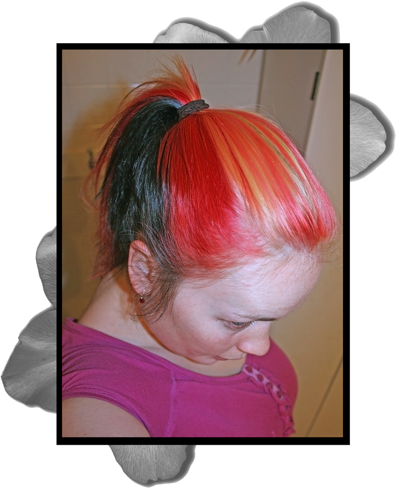 Have You Ever Tried Splat Ever Try Dollar Store Hair - Girl (833x1000), Png Download