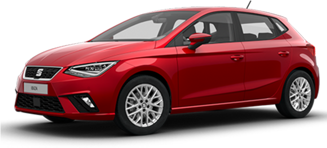 Baby/child Chair Availableauto Menezes Car Rental Offers - Seat Ibiza Mystery Blue (653x350), Png Download