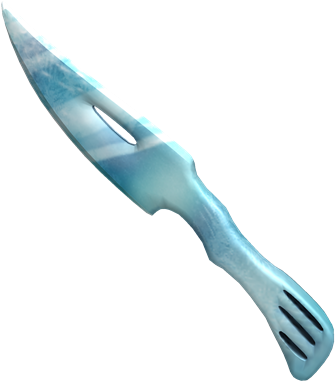 Frozen Throwing Knives - Roblox Knives (420x420), Png Download