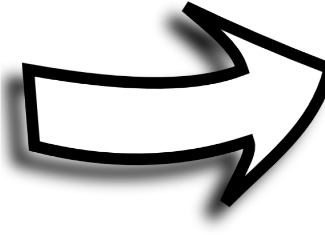 Arrow White (640x480), Png Download