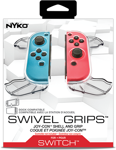 Swivel Grips For Nintendo Switch™ - Nyko (1024x768), Png Download