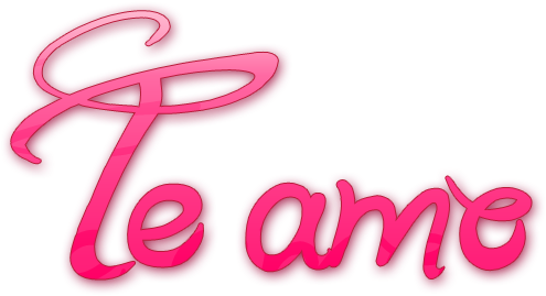 Png Te Amo - Te Amo En Png (525x398), Png Download
