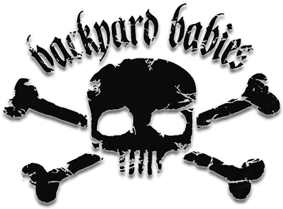 Backyard Babies Image - Backyard Babies Logo (800x310), Png Download