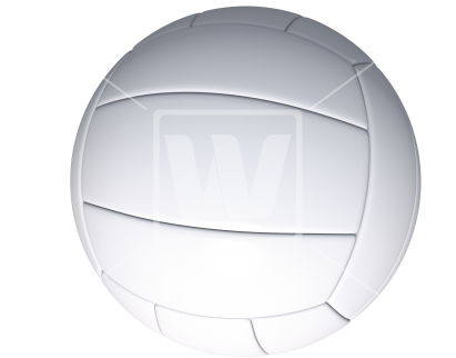 White Volleyball - Water Volleyball (550x376), Png Download