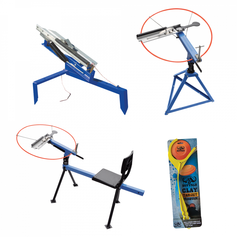 Do All Outdoors Backyard Clayhawk 3/4 Cock Trap Clipart - Do-all Traps Backyard 3/4 Single Trap Clay Target Thrower (900x900), Png Download