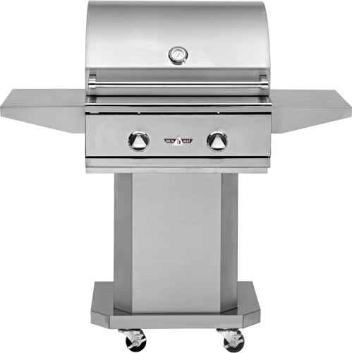 Delta 26″ Gas Grill Base - Delta Heat 26" Freestanding Grill On Pedestal (499x500), Png Download
