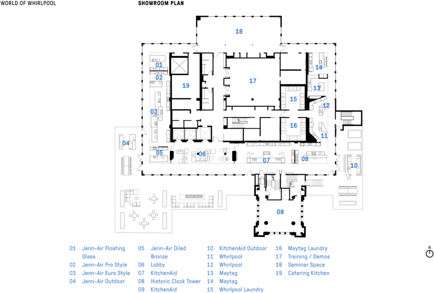 World Of Whirlpool Plans-elevations (1000x647), Png Download
