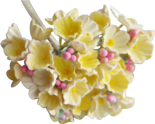 Darling Group Of Miniature Vintage Paper Flowers In - Narcissus (617x617), Png Download