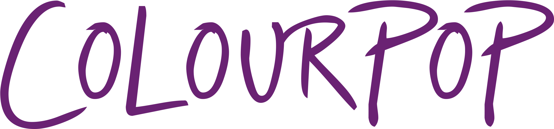 Colour Pop Logo (2550x794), Png Download