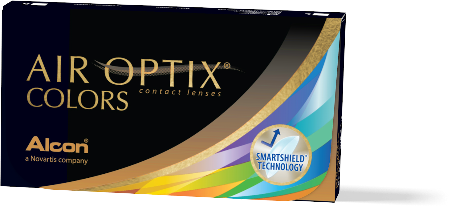 Air Optix® Colors Contact Lenses - Air Optix Aqua Multifocal Contact Lenses - 6 Lenses (1596x772), Png Download