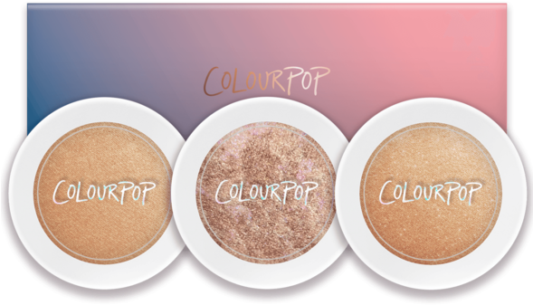 Cannoli- Highlighter Trio Colourpop - Colourpop Highlighter Trio - (cannoli) (588x588), Png Download
