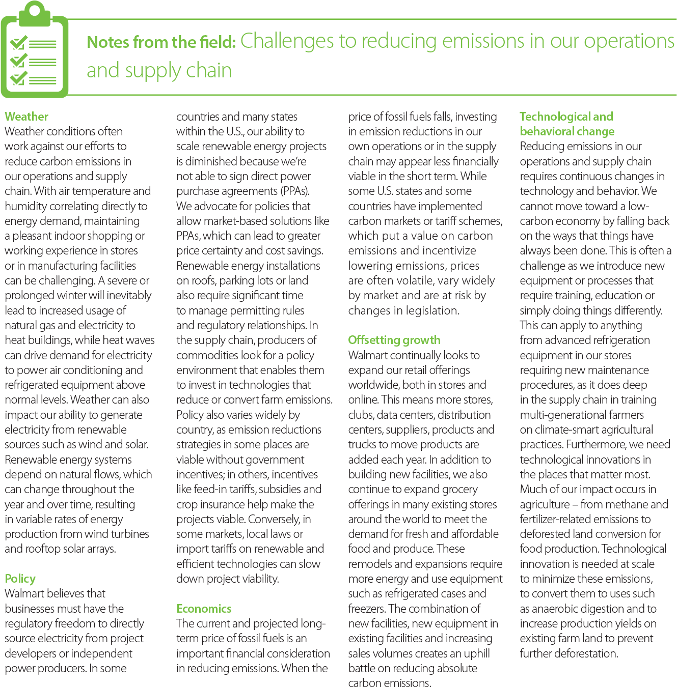 Notes Sustainability Reducing Emmissions - Sustainability (1375x1393), Png Download