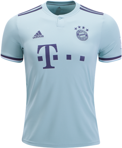 18-19 Bayern Munich Away Soccer Jersey Shirt - Bayern Munich Away 2018 (600x600), Png Download