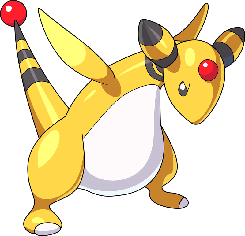 Important Notice Pokemon Shiny-ampharos Is A Fictional - De Ampharos (800x772), Png Download
