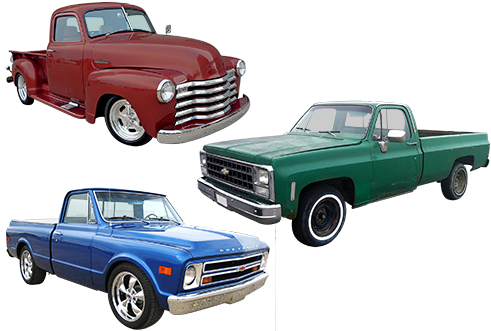 Chevy Trucks - Old Chevy Pickup Png (500x333), Png Download