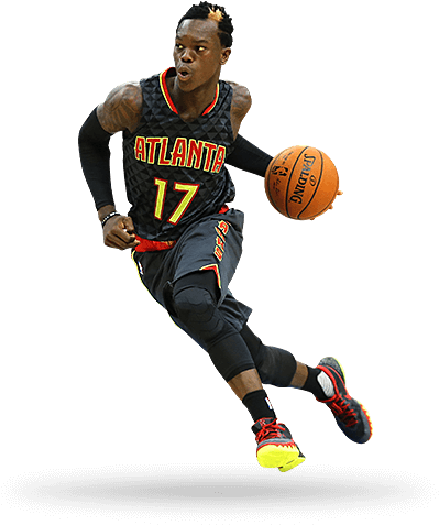 203471 - Dennis Schroder No Background (440x700), Png Download