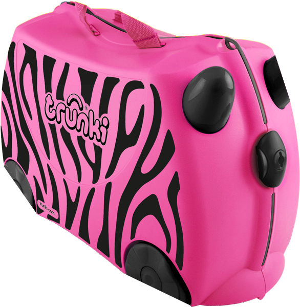 Body-pinkzebra - Trunki - Zimba /travel (accessories) (718x789), Png Download