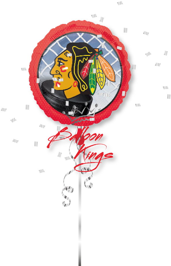 Chicago Blackhawks - Detroit Red Wings Balloon (854x1024), Png Download