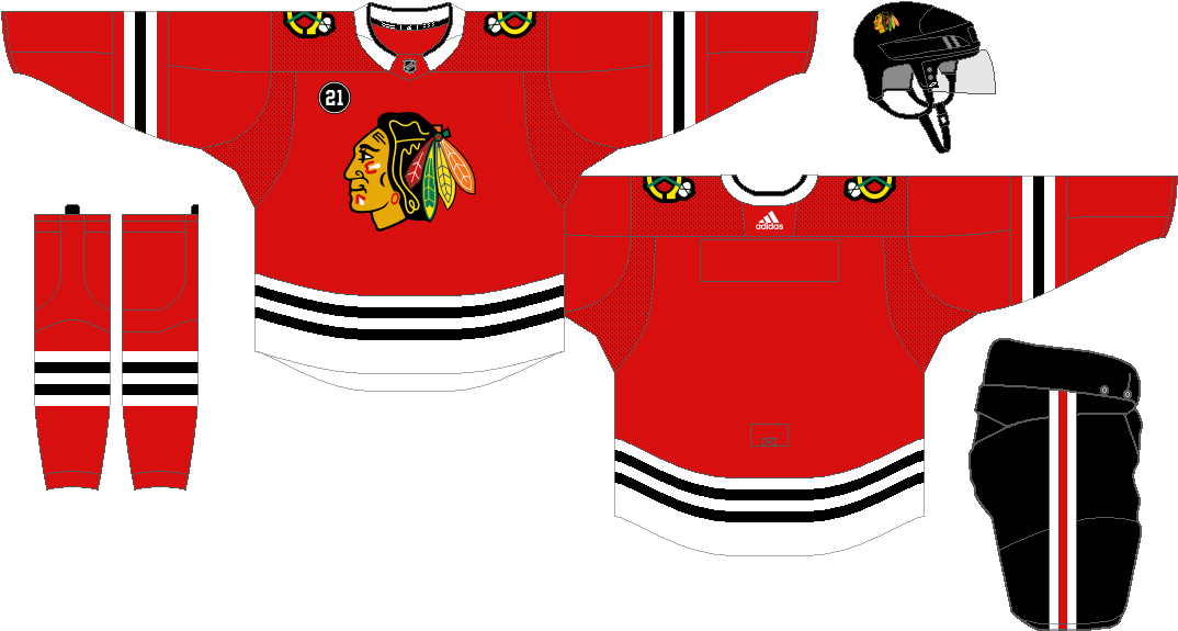 Chicago Blackhawks Galaxy Note 8 Case - Chicago Blackhawks (1100x600), Png Download
