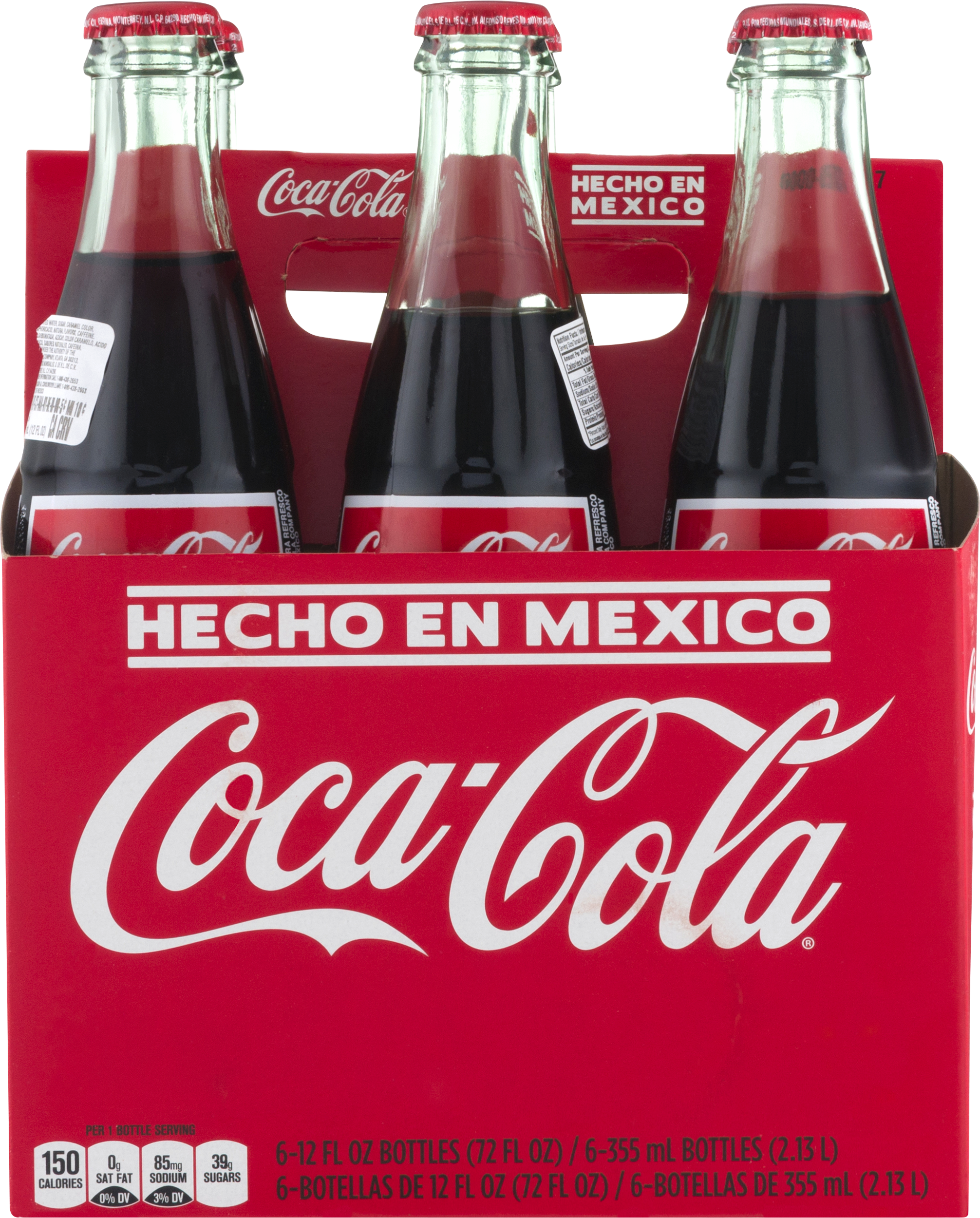 Coca Cola 6 X 250ml (2012x2500), Png Download