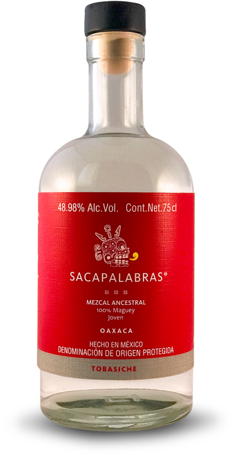 Mezcal Ancestral Sacapalabras - Mezcal (600x800), Png Download