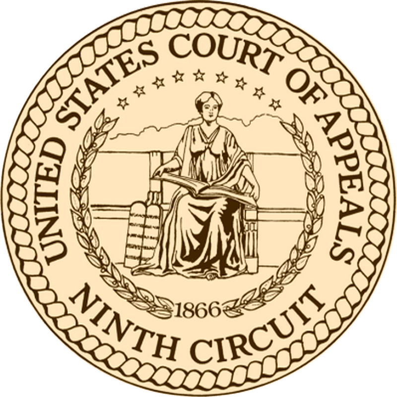 S, Ruger Entrepreneurs Aid Saf Lawsuit V - 9th Circuit Court Of Appeals Logo (800x800), Png Download