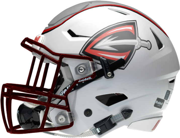 Cleveland - Gladiators - Helmet - Side%2 - Charlotte 49ers Football Helmet (800x800), Png Download
