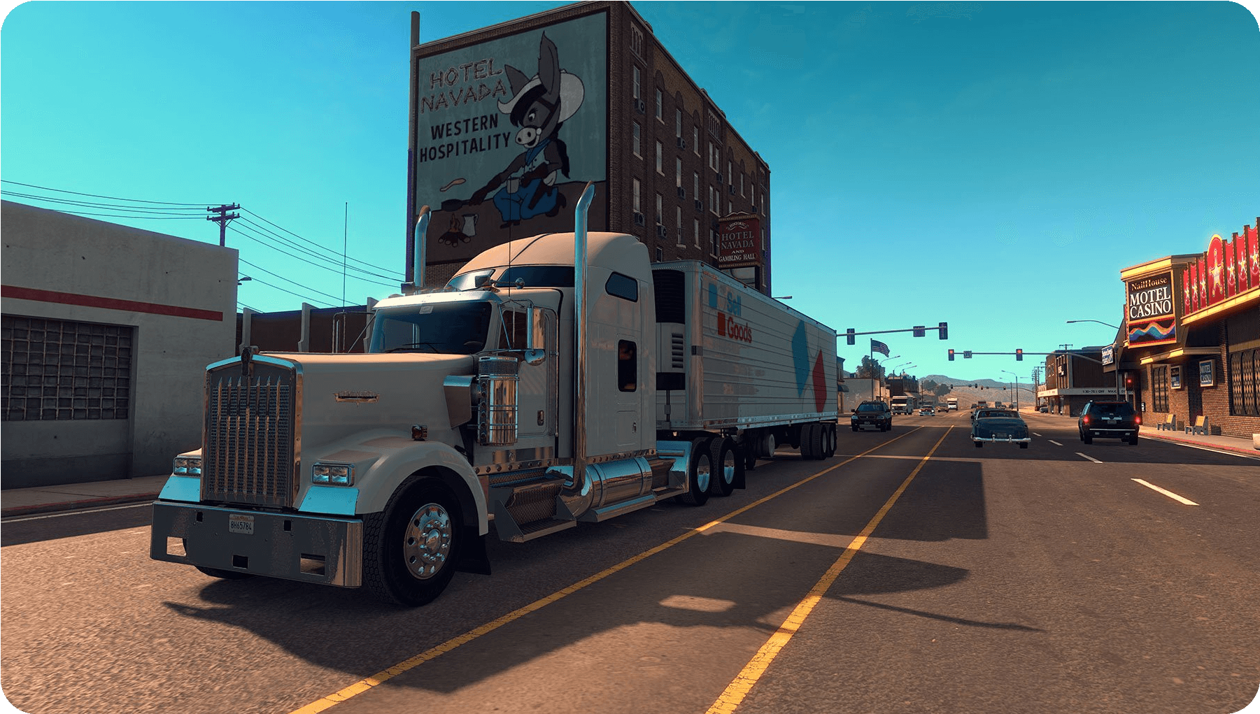 American Truck Simulator - American Truck Simulator Version Dlc (1902x1122), Png Download