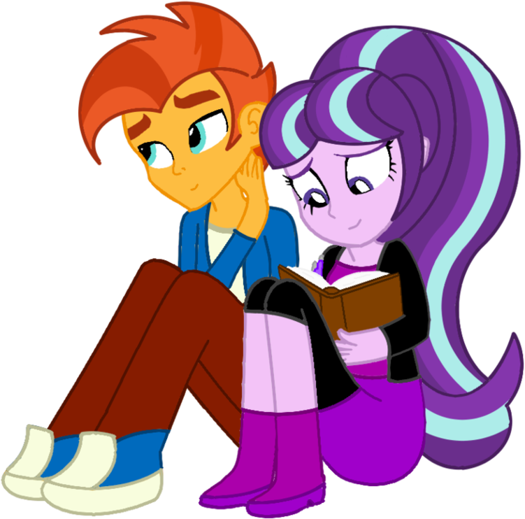 Safe, Shipping, Starburst , Starlight Glimmer, Straight, - Human Starlight Glimmer Sunburst (978x816), Png Download