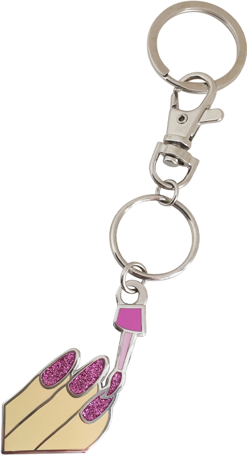 Nails Emoji Keychain - Polyvore (918x918), Png Download