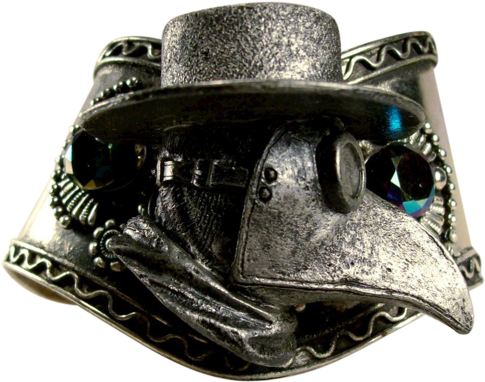 Renaissance Inspired Plague Doctor Dark Noir Bird Mask - Belt (941x941), Png Download