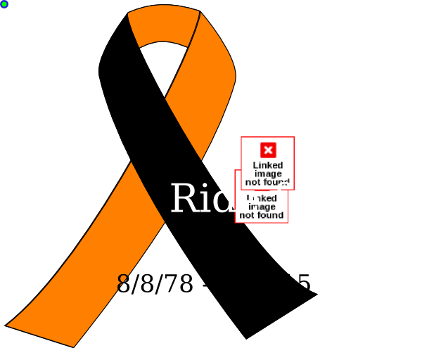 Black & Orange Motorcycle Awarness Ribbon Svg Clip (600x495), Png Download