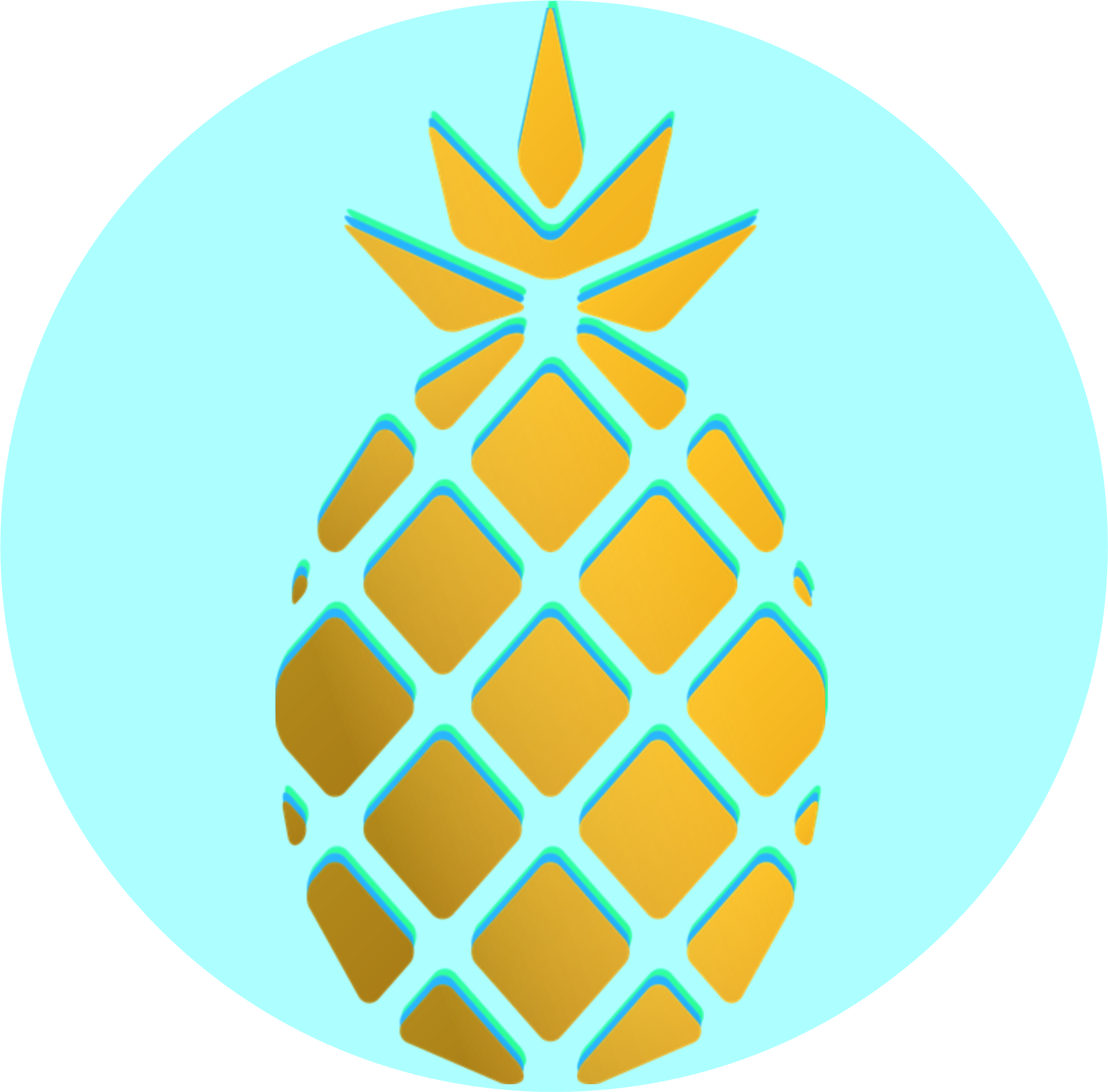Pineapple (5102x5102), Png Download