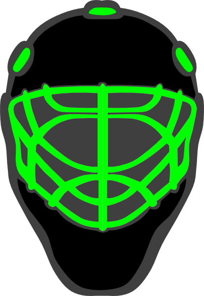 Hockey Goalie Mask Png (414x599), Png Download