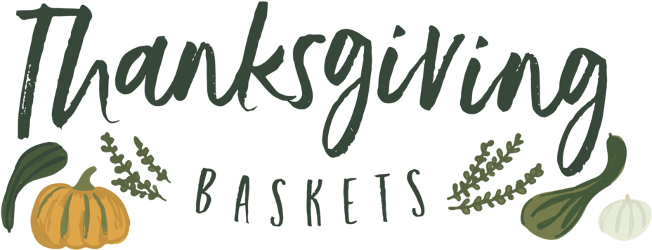 Thanksgiving Basket Logo - Thanksgiving Logo (1000x415), Png Download
