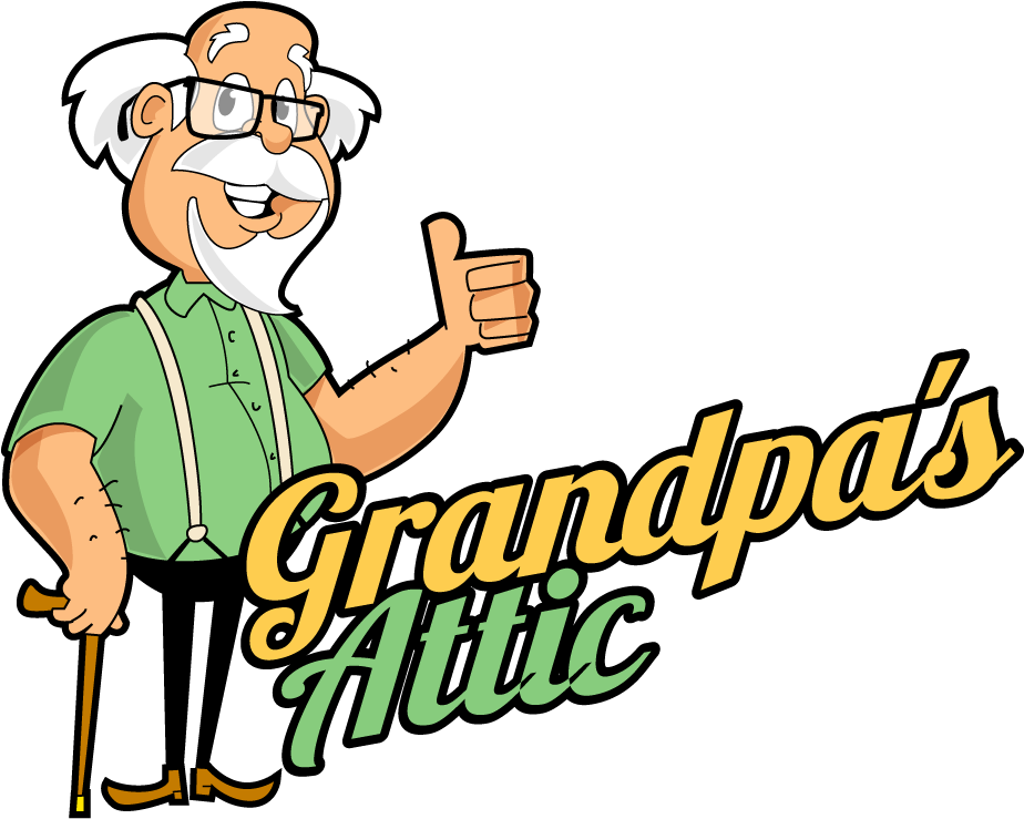 Grandpa's Attic Collectibles - Cartoon (958x813), Png Download