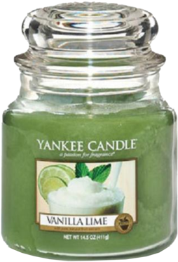 Yankee Vanilla Lime Candle Classic Jar - Yankee Candle Vanilla Lime Medium Jar - - (480x480), Png Download