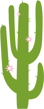 Saguaro Cactus Wall Decal - Cactus (660x500), Png Download