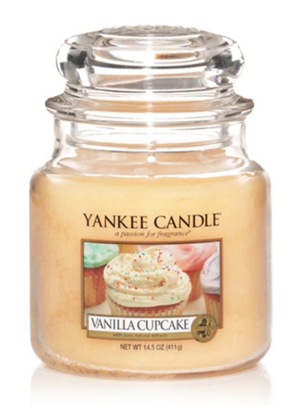 Yankee Candle Classic Small Jar Vanilla Cupcake Candle - Jar Candle - Medium (vanilla Cupcake) (800x800), Png Download