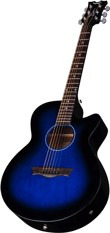 Dean Guitars Image - Dean Axs Performer Acoustic-electric Guitar Ax Pe (2000x833), Png Download
