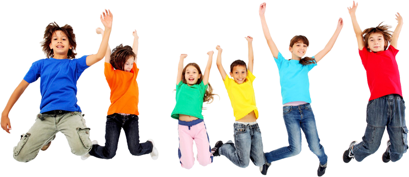 Recent Comments - Kids Jumping (800x346), Png Download