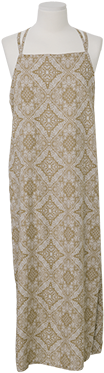 Crossed Back Strap Paisley Pattern Dress By Stylenanda - Gown (450x450), Png Download