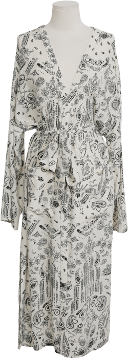 Paisley Pattern Long Cover-up - Gown (800x800), Png Download