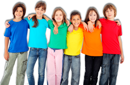 Happy Kids - Portable Network Graphics (531x350), Png Download