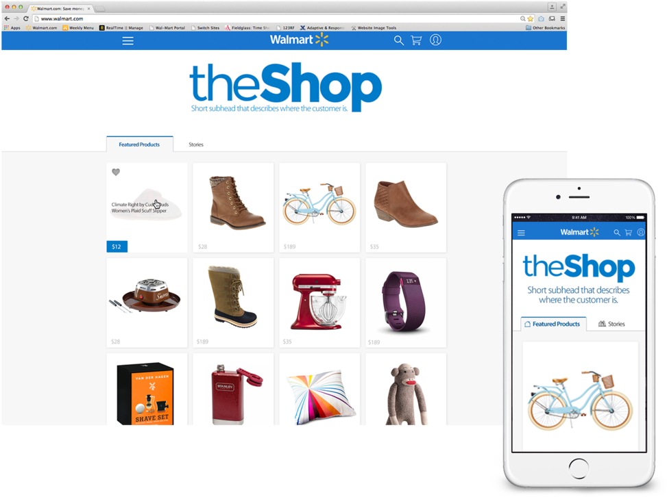 Responsive Theshop (1000x735), Png Download