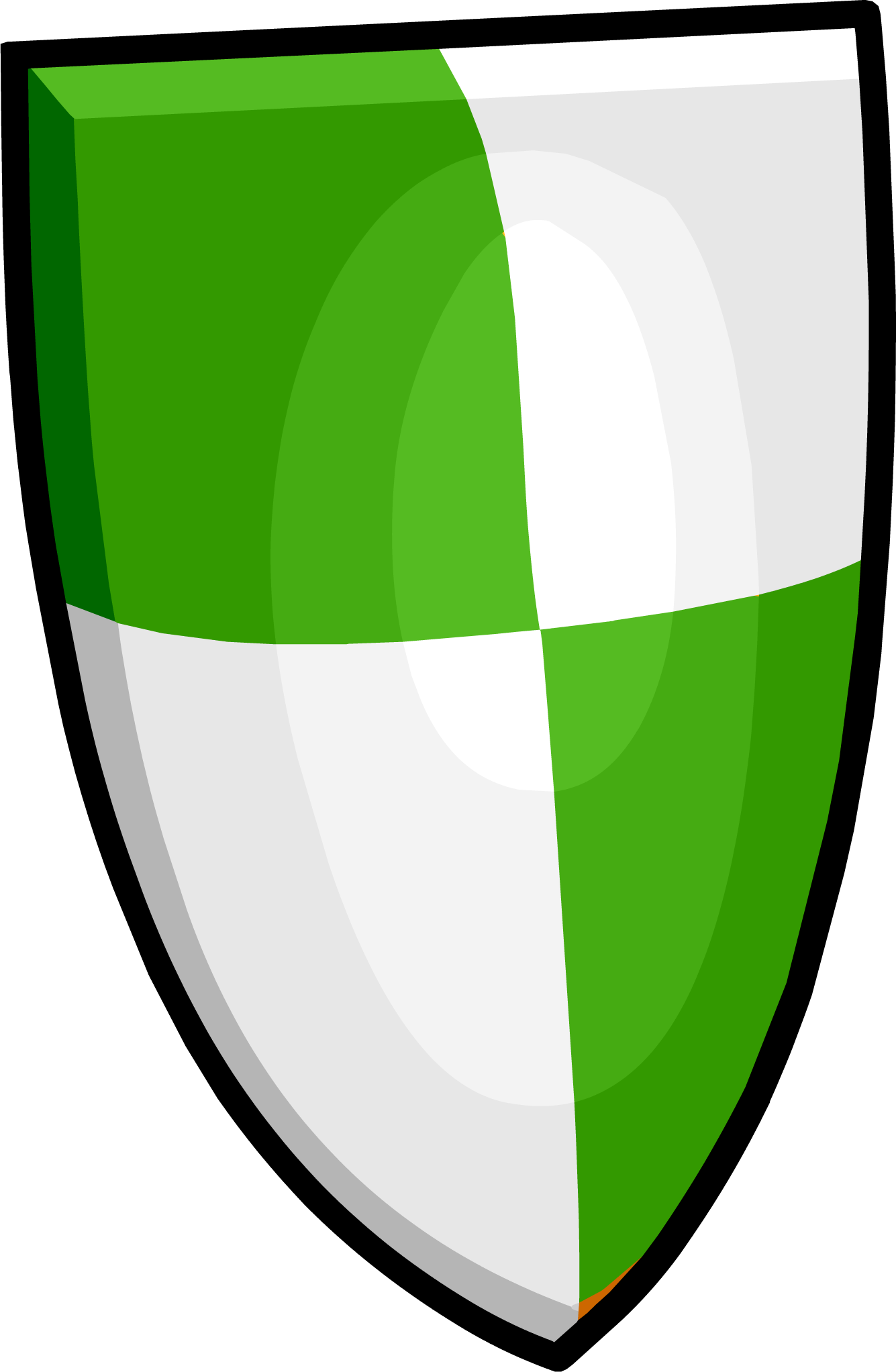 Green Shield Clothing Icon Id 723 - Emblem (1335x2045), Png Download