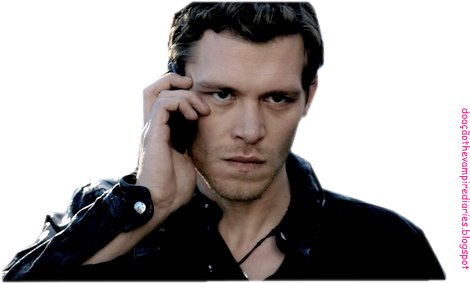 × Png - Klaus Vampire Diaries Angry (500x282), Png Download