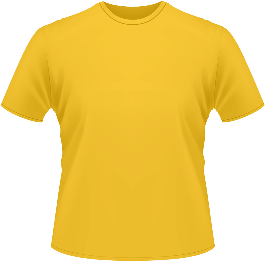 Yellow T Shirt Png (900x919), Png Download