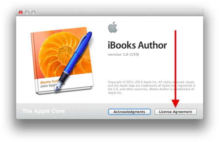 Ibooks Author License Agreement - Ibooks Author (770x505), Png Download