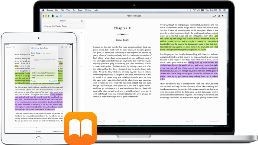 Ibooks Support - Ibooks Ipad (887x480), Png Download